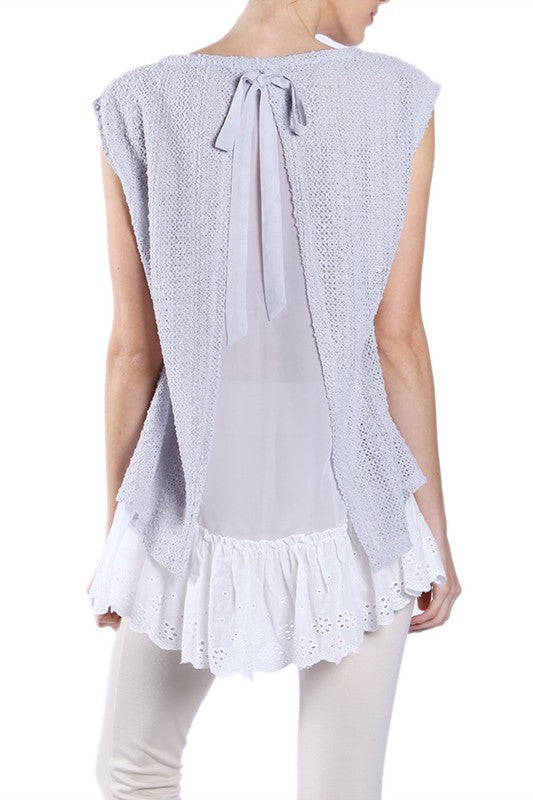 Cream Blouse Vintage