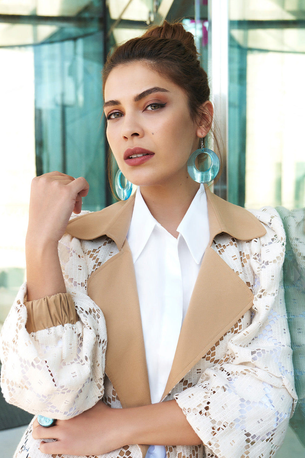 Upcycled Lace Coat S/M For Buy Only