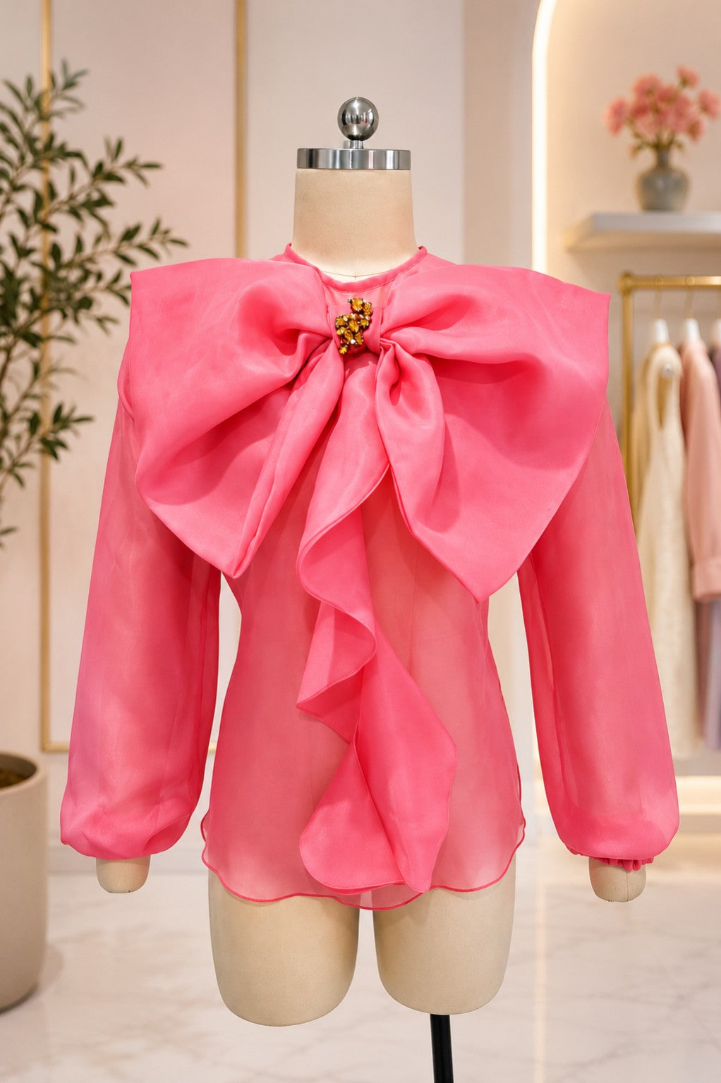 Designed for You, by You. The Elegant Coco Blouse