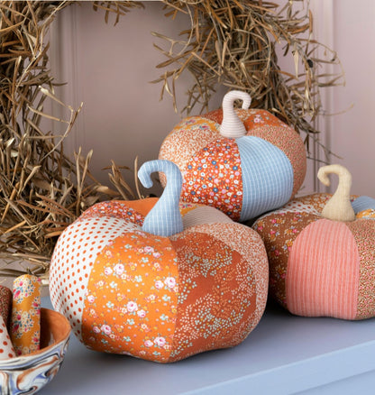 🍂 Fall Fabric Pumpkin Sewing Workshop Beginners