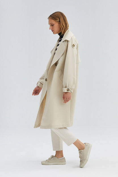 Prive Double Breasted Trench Coat