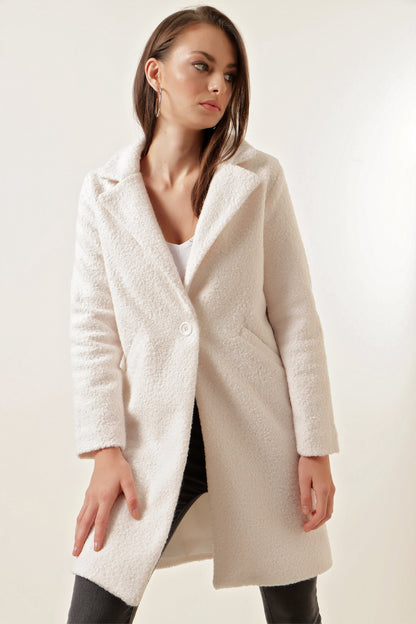 Stylish Fuzzy Coat