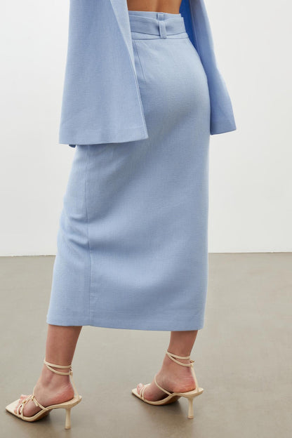 Fashionable And Elegant Skirt Baby Blue