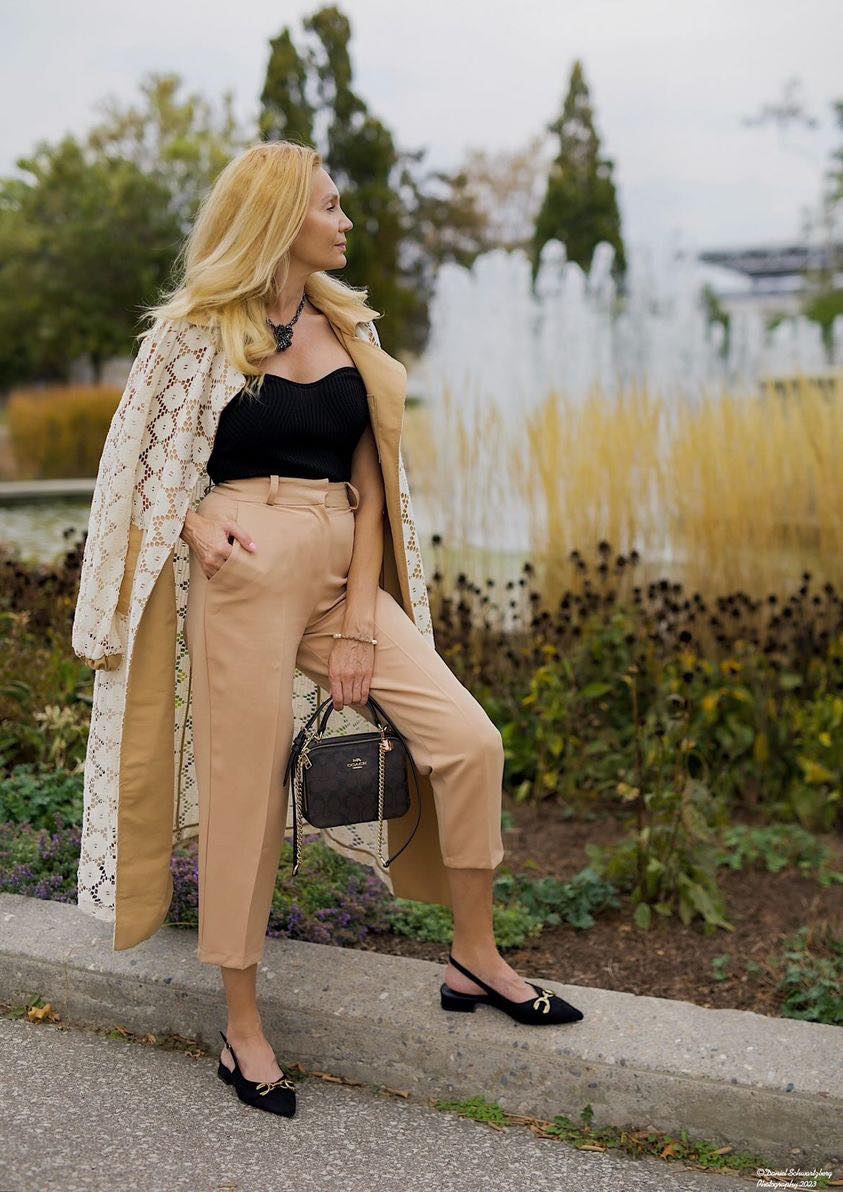 Upcycled Lace Coat S/M For Buy Only