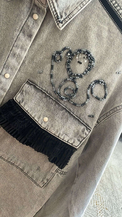 Upcycled Denim Jacket – Style with a Purpose