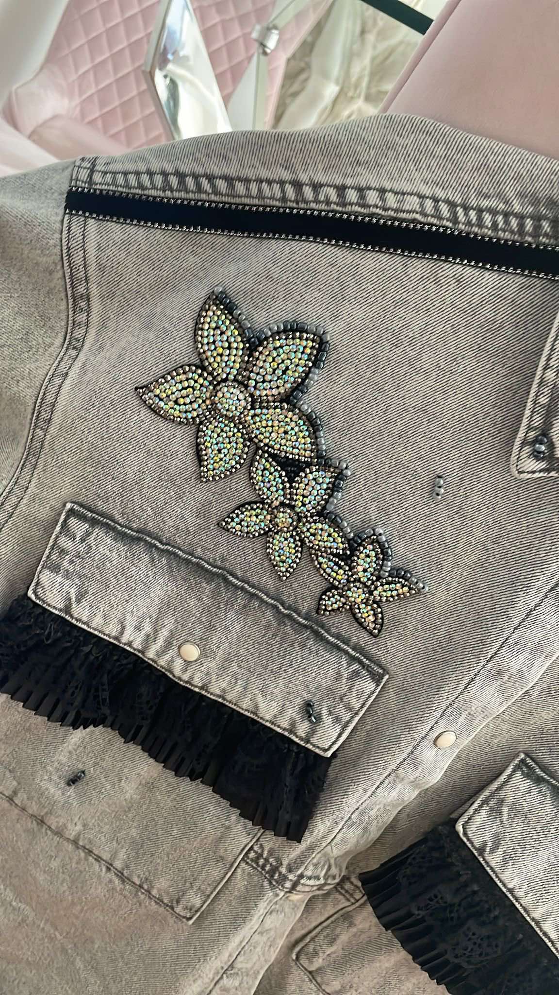 Upcycled Denim Jacket – Style with a Purpose