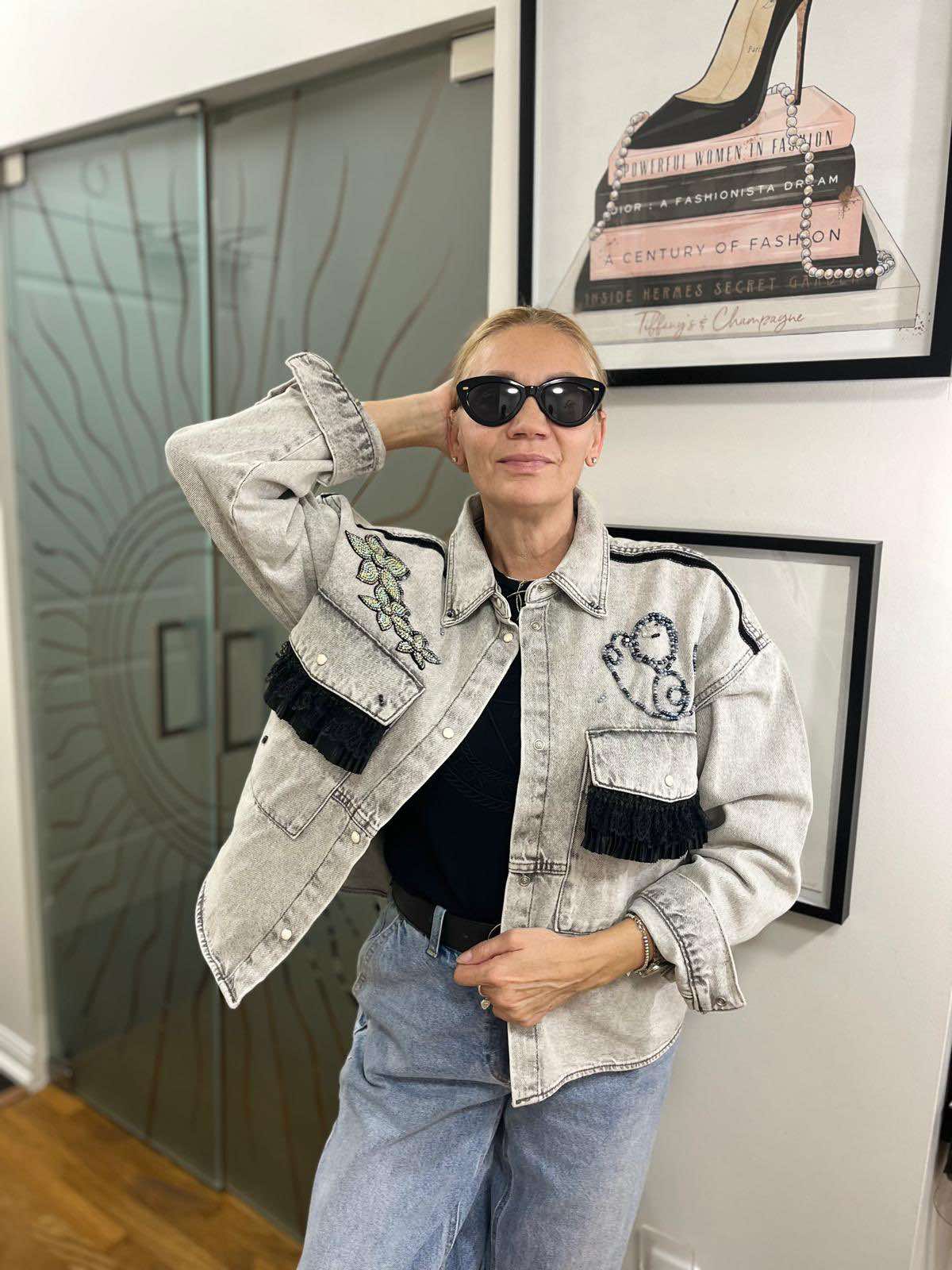 Upcycled Denim Jacket – Style with a Purpose