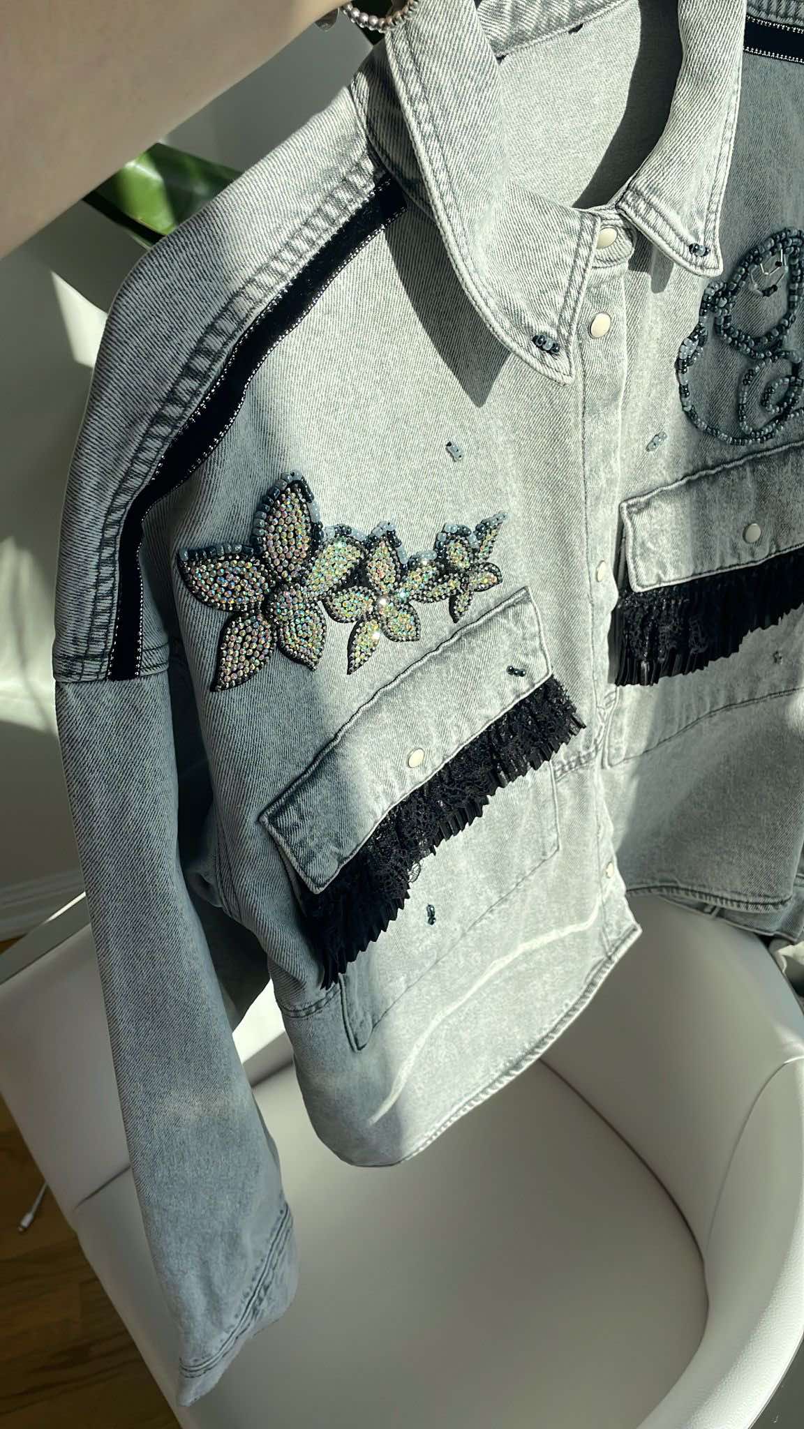 Upcycled Denim Jacket – Style with a Purpose