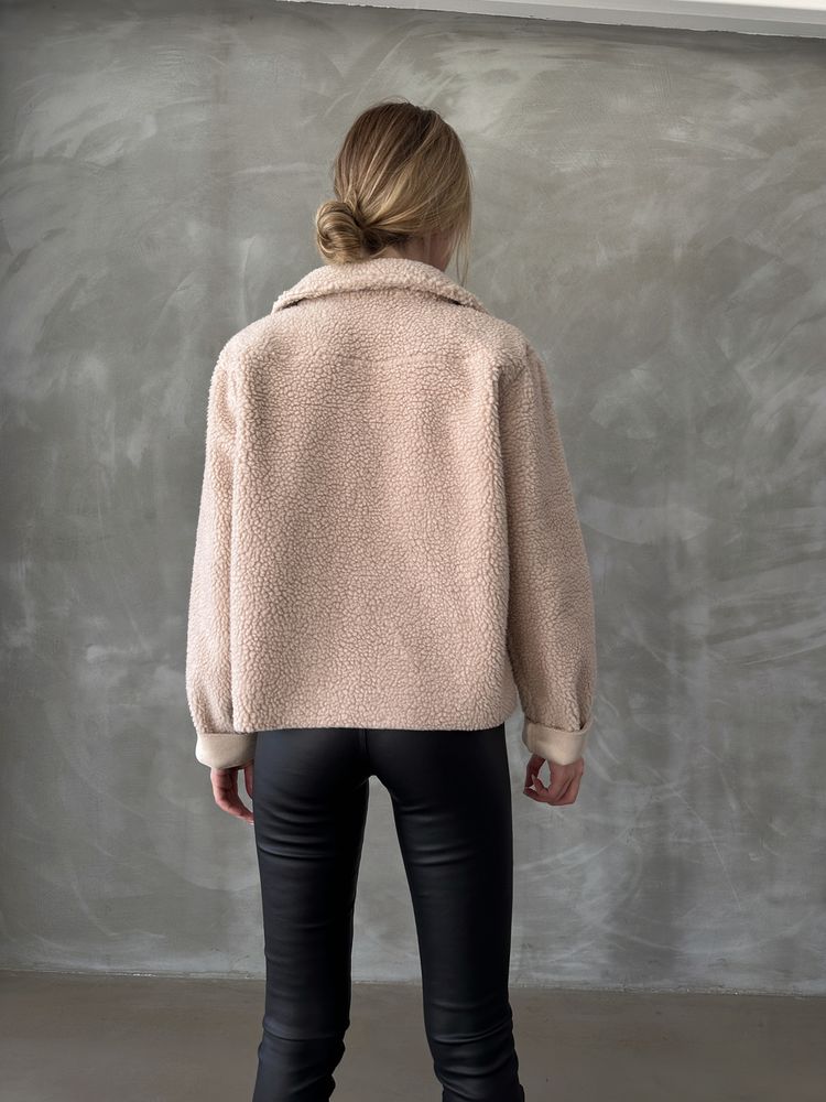 Cotton Plush Fleece - Stone