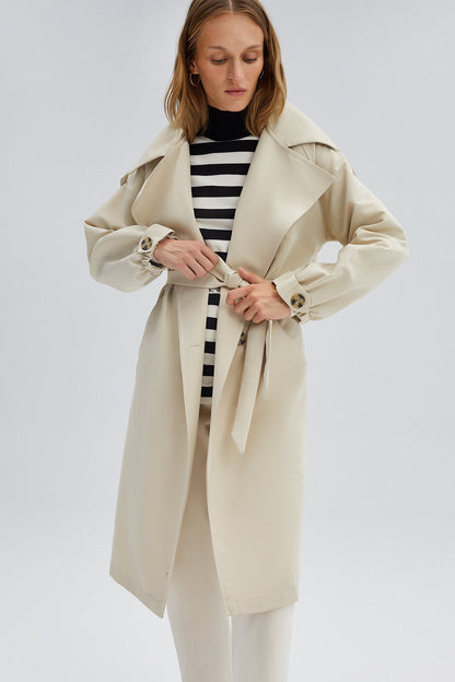 Prive Double Breasted Trench Coat