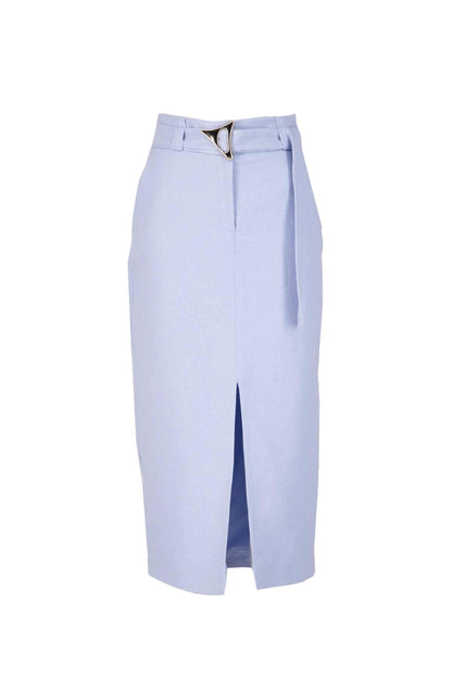 Fashionable And Elegant Skirt Baby Blue