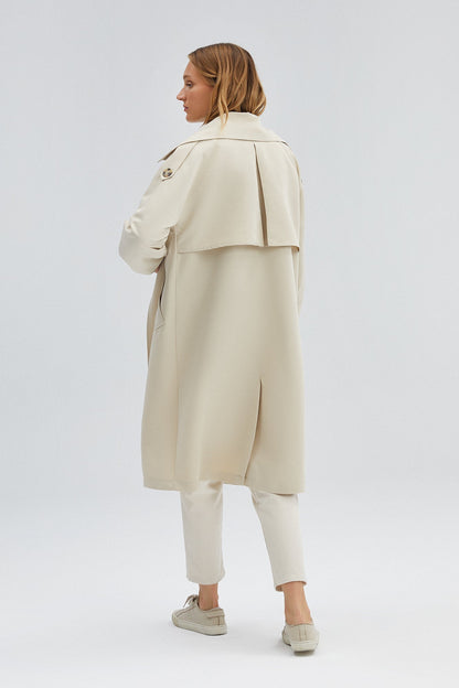 Prive Double Breasted Trench Coat