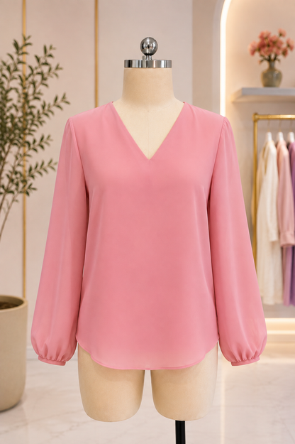 Designed for You, by You. The Elegant Coco Blouse