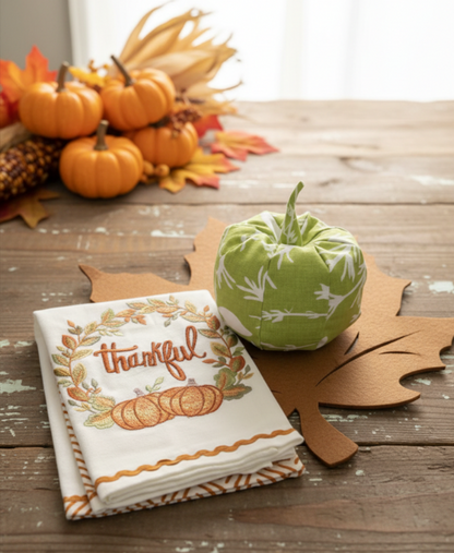 🍂 Fall Fabric Pumpkin Sewing Workshop Beginners