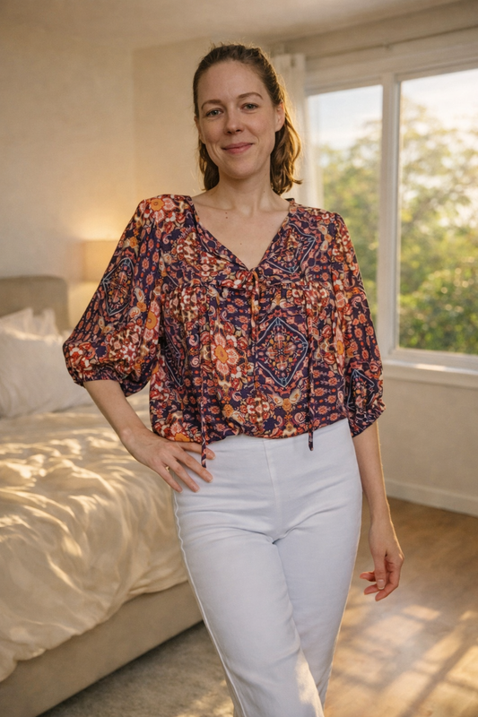 ✨ Sew Your Own Boutique Boho Blouse In Just 4-Week Series Saturdays, August 8
