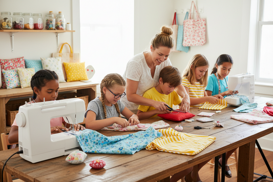 Full-Day Summer Sewing Camp (Ages 9–14) 🧵 Monday–Friday | 9:00 AM – 3:00 PM