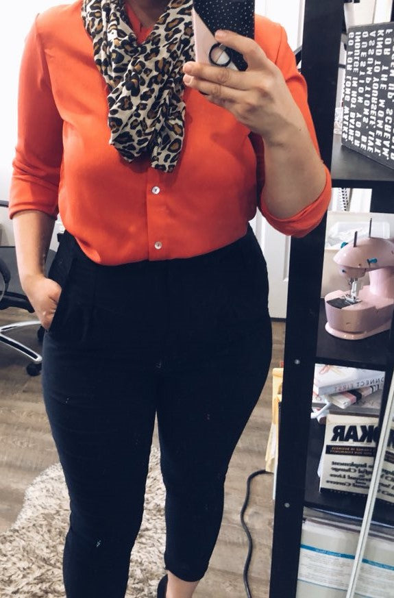 Lovely Bow Tie Neck Blouse