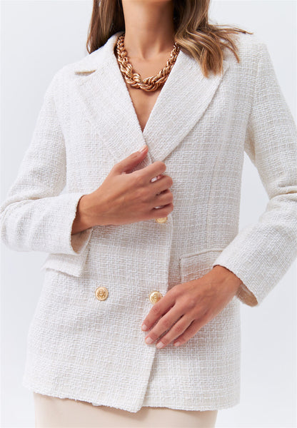 Polished White Jacket