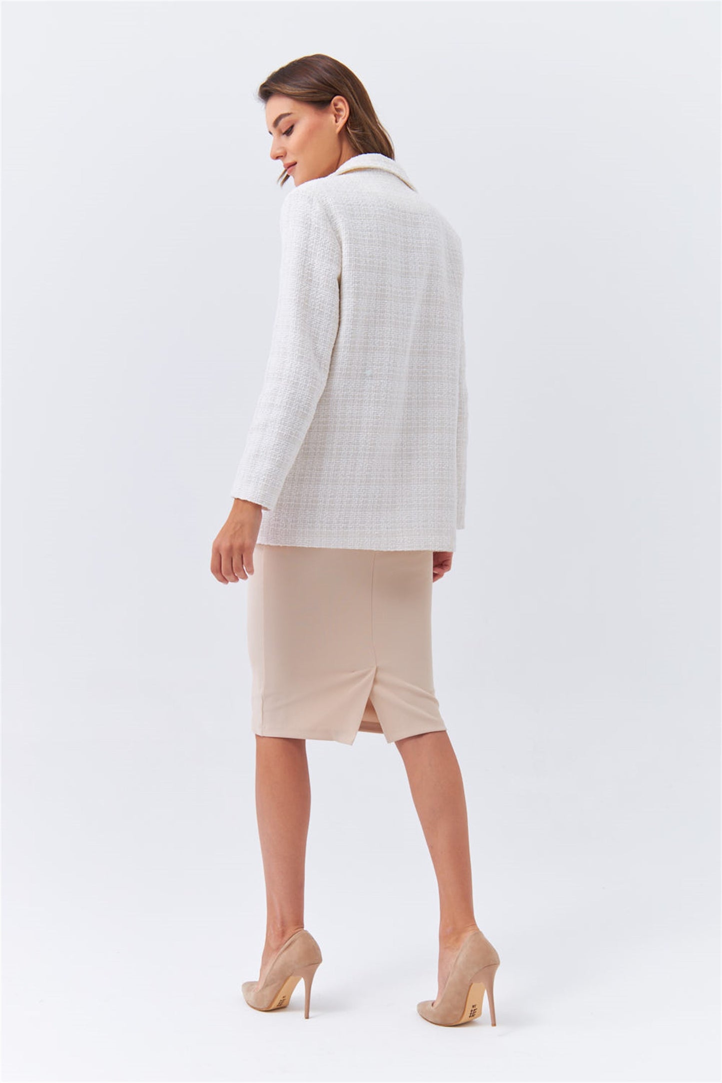 Polished White Jacket