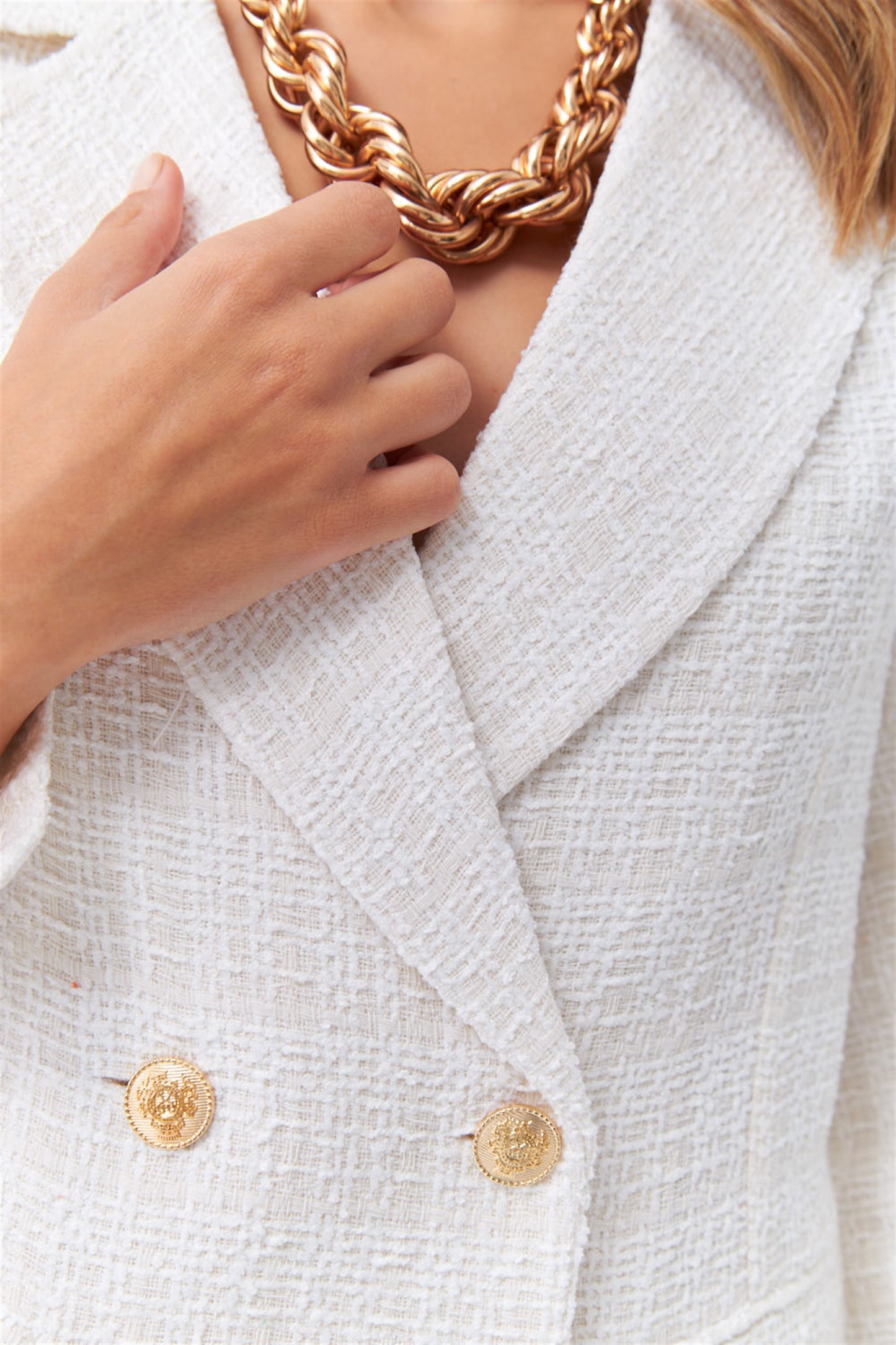 Polished White Jacket