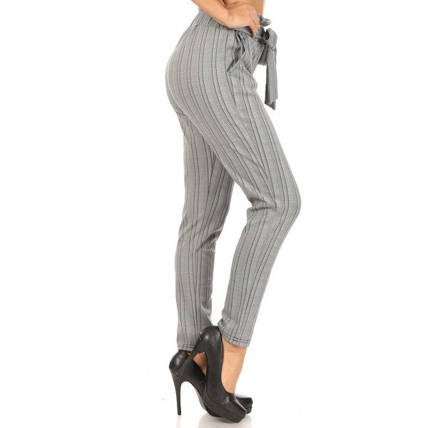 Fitted And Trendy Paperbag Waist Pants